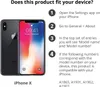Apple Silicone Backcover pour l'Apple iPhone X - Noir Voir les images du produit 9