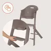 Chaise haute Lionelo Beny avec harnais 3 points, plateau et Voir les images du produit 3