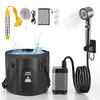 Zonnendusche met Verwarming - Campingdouche - Oplaadbaar - Productafbeelding-voorbeeld 2