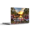 MuchoWow® Laptop Aufkleber Sticker Cover Amsterdam - Blumen Produktbild-Vorschau 1