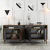 Skye Decor, Milan - Walnut, Black Marble, Produktbild-Vorschau 1