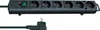 Brennenstuhl Std-Leiste 6-fach Comfort-Line schwarz 2m Produktbild-Vorschau 1