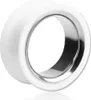 viva-adorno 1 Stück 8mm Silikon Flesh Tunnel Plug Ohr Produktbild-Vorschau 1