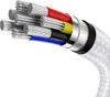 Baseus CATJK-C02 Mobiltelefonkabel Wei 1 m USB C Produktbild-Vorschau 10