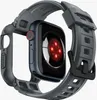 A dark gray protective case and band for an Apple Watch. Anteprima dell’immagine prodotto