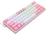 REDRAGON K617-RGB Fizz RGB White/Pink, Kabelgebunden, USB, Produktbild-Vorschau 6
