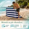 Lantigo Plážová zástena Klasické pruhy 4m | Vetrolam Náhľad obrázku produktu 8