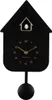 Karlsson - Wanduhr Solo Color Cuckoo - Schwarz - Produktbild-Vorschau 3