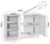 Bealife Waschtischunterschrank AP54 – 90 x 30 x 60 cm mit 2 Produktbild-Vorschau 7