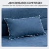 HOMCOM 3 in 1 Schlafsessel, klappbares Schlafsofa mit Produktbild-Vorschau 6