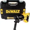 A yellow and black DeWalt rotary hammer drill and its black carrying case are displayed against a white background. Produktbild-Vorschau