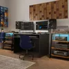 4-poziomowy stojak HiFi 60x52x78 cm z kółkami, szafka na Podgląd zdjęcia produktu 6