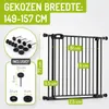 Türschutzgitter Merle 149-157 cm  (FlatStep - Schwarz) Productafbeelding-voorbeeld 2