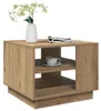 vidaXL Konferenční stolek Artisan dub 55x55x42 cm materiál Náhled obrázku produktu 3
