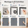 Magnet Thermo Türvorhang, 3-Lagiger Kälteschutz Produktbild-Vorschau 10