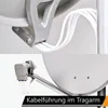 Fuba DAL 800 A Satellitenantenne anth. 84x74cm Aluminium Produktbild-Vorschau 6