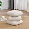 Duhome Sitzhocker aus Bouclé Polsterhocker 360° Drehbar Produktbild-Vorschau 2