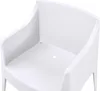 CLP 4er Set Gartenstühle Bartal stapelbar wetterfest Produktbild-Vorschau 7