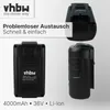 vhbw Akku Ersatz für AL-KO 113280, 9113280, B150, 113124, Produktbild-Vorschau 5