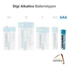 Camelion Digi Alkaline Batterien 4 Stück, Micro AAA LR03 Produktbild-Vorschau 3