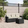 The Living Store 4-tlg. Garten-Sofagarnitur mit Kissen Produktbild-Vorschau 2