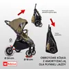 Babylux Wózek Spacerowy Dziecięcy ROMBO – Wózek Podróżny z Podgląd zdjęcia produktu 4