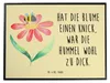 Mr. & Mrs. Panda Schreibunterlage Hummel Blume - Gelb Produktbild-Vorschau 1