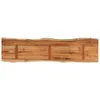 vidaXL Piano da tavolo 160x40x2,5cm rettangolare in legno Anteprima dell’immagine prodotto 4