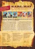 A collage of DVD covers and descriptive text for a Karl May DVD collection. Náhľad obrázku produktu