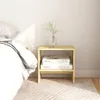 vidaXL Nachtkastjes, 2 stuks, 40x30,5x40 cm, massief Productafbeelding-voorbeeld 1