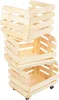 STOLMAK Drevený Regál na Ovocie a Zeleninu 79x37x30 cm 3 Náhľad obrázku produktu 4