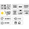 LED Wandleuchte IP65 - 8W tagesweiß Produktbild-Vorschau 5