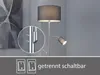 HOTEL lampada da terra argento Trio 403900211 Anteprima dell’immagine prodotto 3