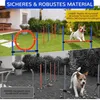 Pawhut Agility set voor honden, slalomtraining, Productafbeelding-voorbeeld 8