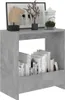vidaXL Odkládací stolek Concrete Grey 50x26x50 cm Dřevěný Náhled obrázku produktu 3