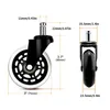 Stuhlrolle 5x Leise Bürostuhlrollen 11mm Universal Produktbild-Vorschau 7