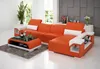Ecksofa Polster Ecksofa LForm Couchtisch Modernes Sofa Produktbild-Vorschau 4