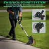 Akku Rasentrimmer Bürstenloser 1200W Mit 2Akku 18V, 16800 Produktbild-Vorschau 5