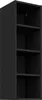 Hängeschrank Regal 30 cm Schwarz matt Küchenzeile Küche Produktbild-Vorschau 1
