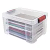 Boîte Sundis plastique transparent L.39 X P.50 X H.20 cm Voir les images du produit 5