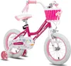 HILAND 16 Zoll Mädchen Kinderfahrrad mit Korb & Bändern, Produktbild-Vorschau 1