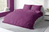 Uni Bettwäsche 200x220 cm lila violett Doppelbett Einfarbig Produktbild-Vorschau 3