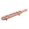 Set mit 6 Schnapsgläsern, mit Holzleiste (45 cm) Produktbild-Vorschau 16