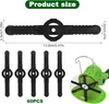 60 Stš¹ck Ersatzmesser Rasentrimmer, 14cm Kunststoff Produktbild-Vorschau 5
