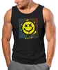 Herren Tank-Top Smiling Face Good Vibes Print Aufdruck Produktbild-Vorschau 1
