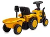 JAMARA Rutscher Caterpillar Traktor mit Anhänger gelb 2in1 Produktbild-Vorschau 12