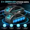 21V Poliermaschine Auto Akku, 150 mm Exzenter Produktbild-Vorschau 3