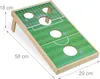 Relaxdays Cornhole, Wurfspiel Set, 10 Sandsäcke, Bean Bag Produktbild-Vorschau 4