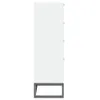 vidaXL Highboard Weiß 40x30x95 cm Holzwerkstoff Produktbild-Vorschau 5