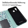 imoshion Design Klapphülle Samsung Galaxy A40 - Blue Produktbild-Vorschau 6
